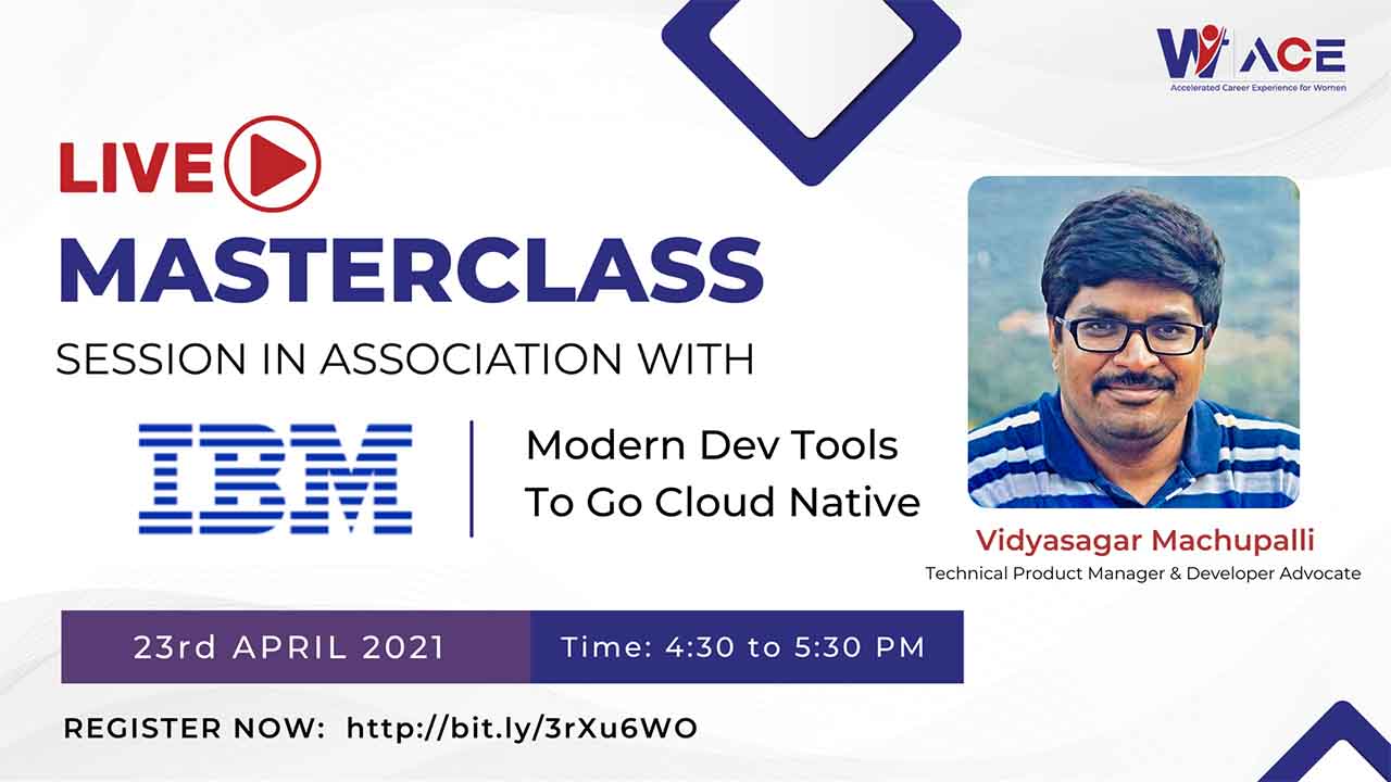 A Live Masterclass with Vidyasagar Machupalli