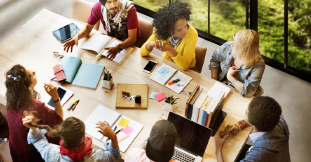 Collaborate - Joining hands for success