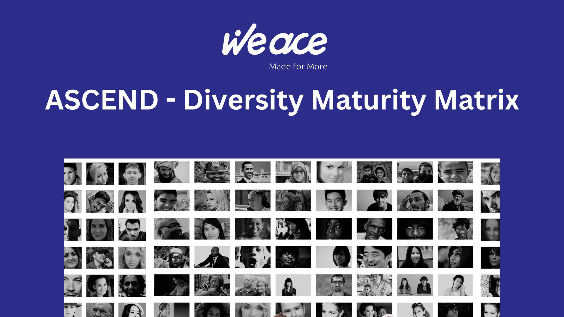 ASCEND - WeAce Diversity and Inclusion Maturity Matrix
